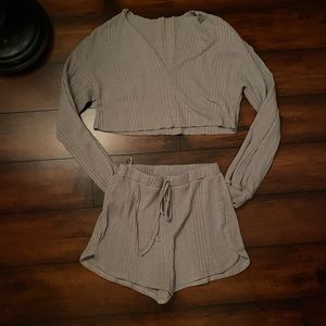 Two piece sweater set